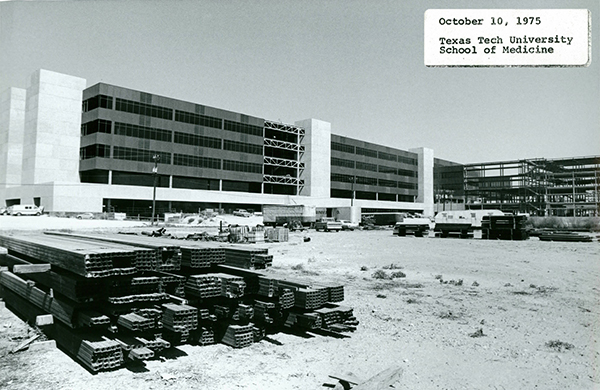 TTUHSC Construction Southwest View